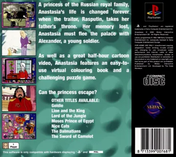 Anastasia (EU) box cover back